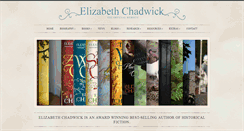 Desktop Screenshot of elizabethchadwick.com